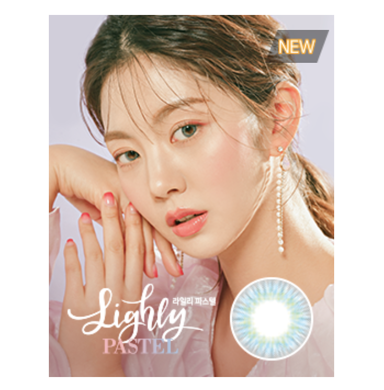 [預訂] Lenstown Lighly 每月拋棄彩妝隱形眼鏡｜每盒2片 ( Pastel Light Blue )