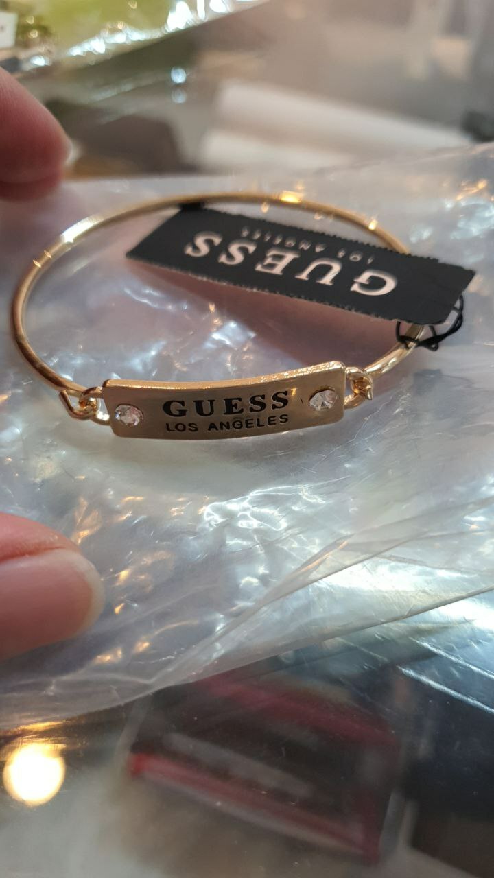 [S] GUESS BANGLE,GOLD, 748838523550 (SGU46)