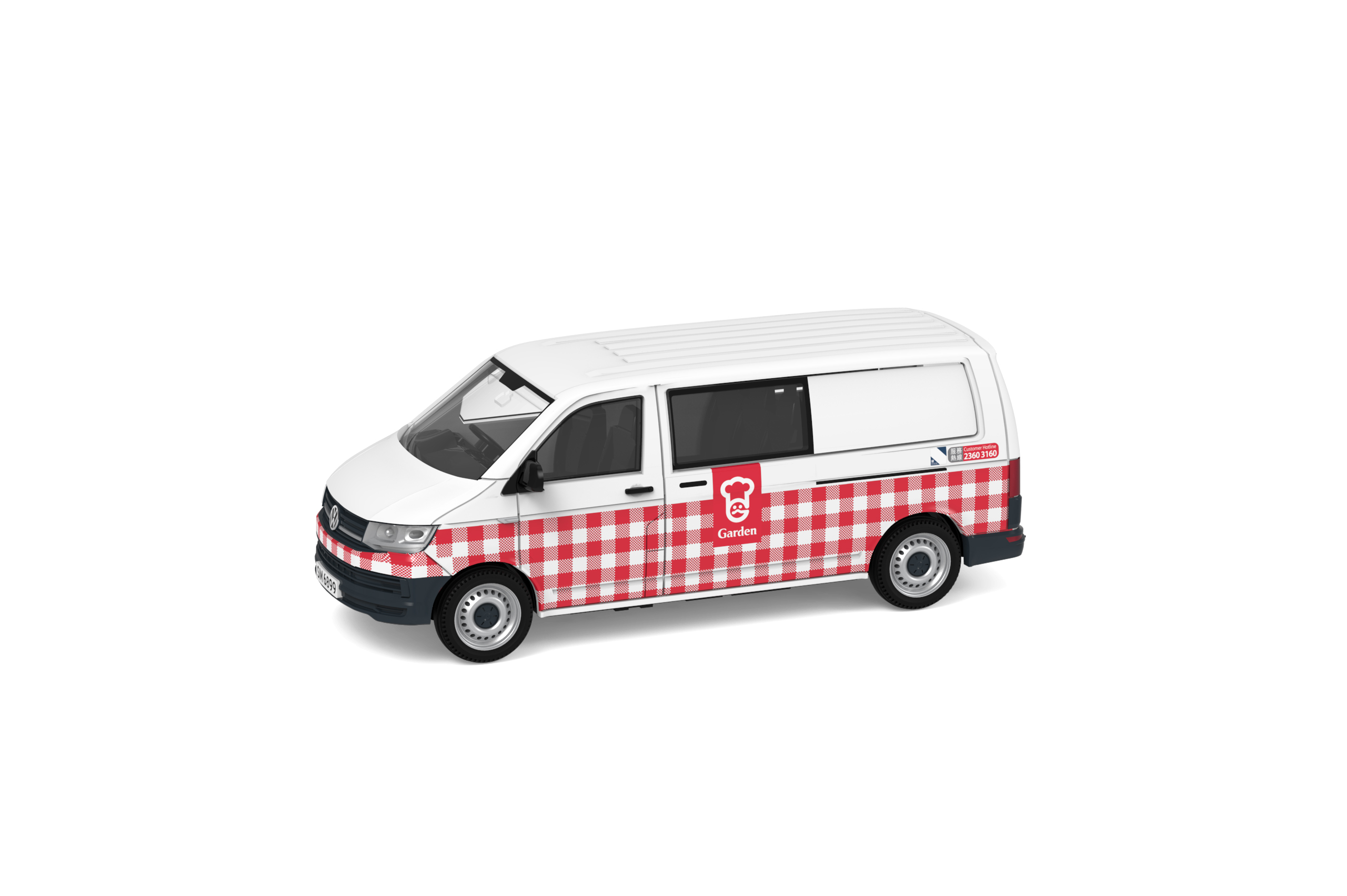 Tiny 微影 城市 合金車仔 - 福士 T6 Transporter 嘉頓