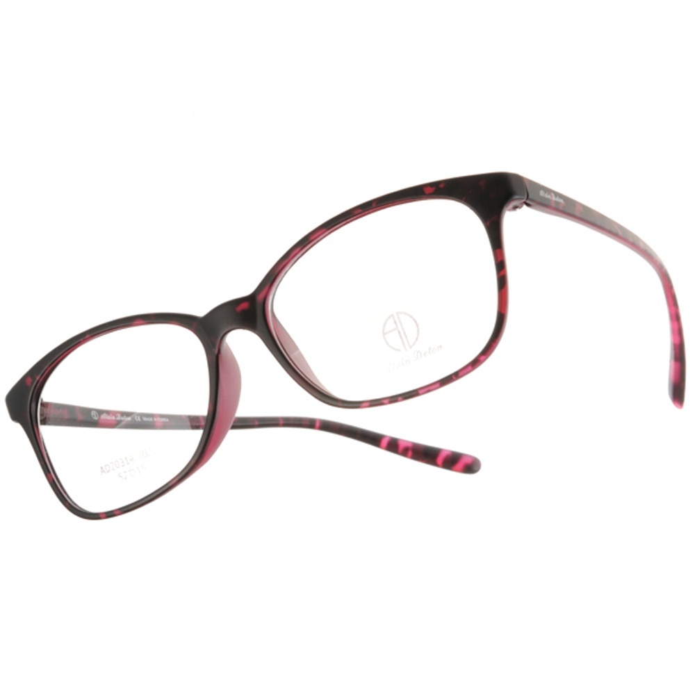 【ALAIN DELON】AD20314 RD2 時尚百搭 方框光學眼鏡