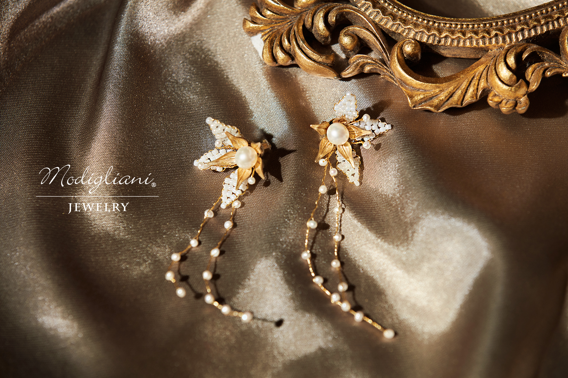 留戀花叢兩戴式耳環