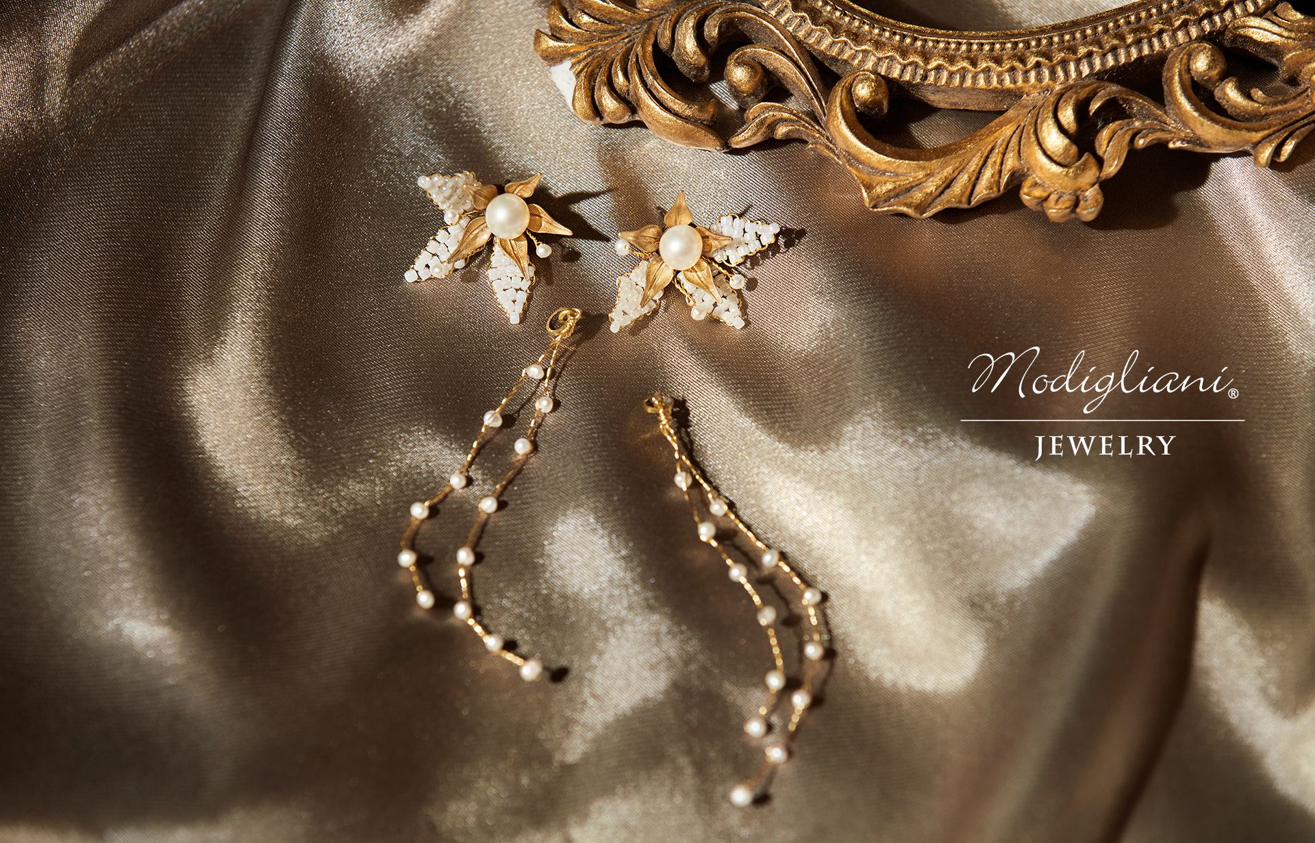 黃銅飾品,黃銅,花草,氣質,仙女,耳環,森林系,珍珠,兩戴式