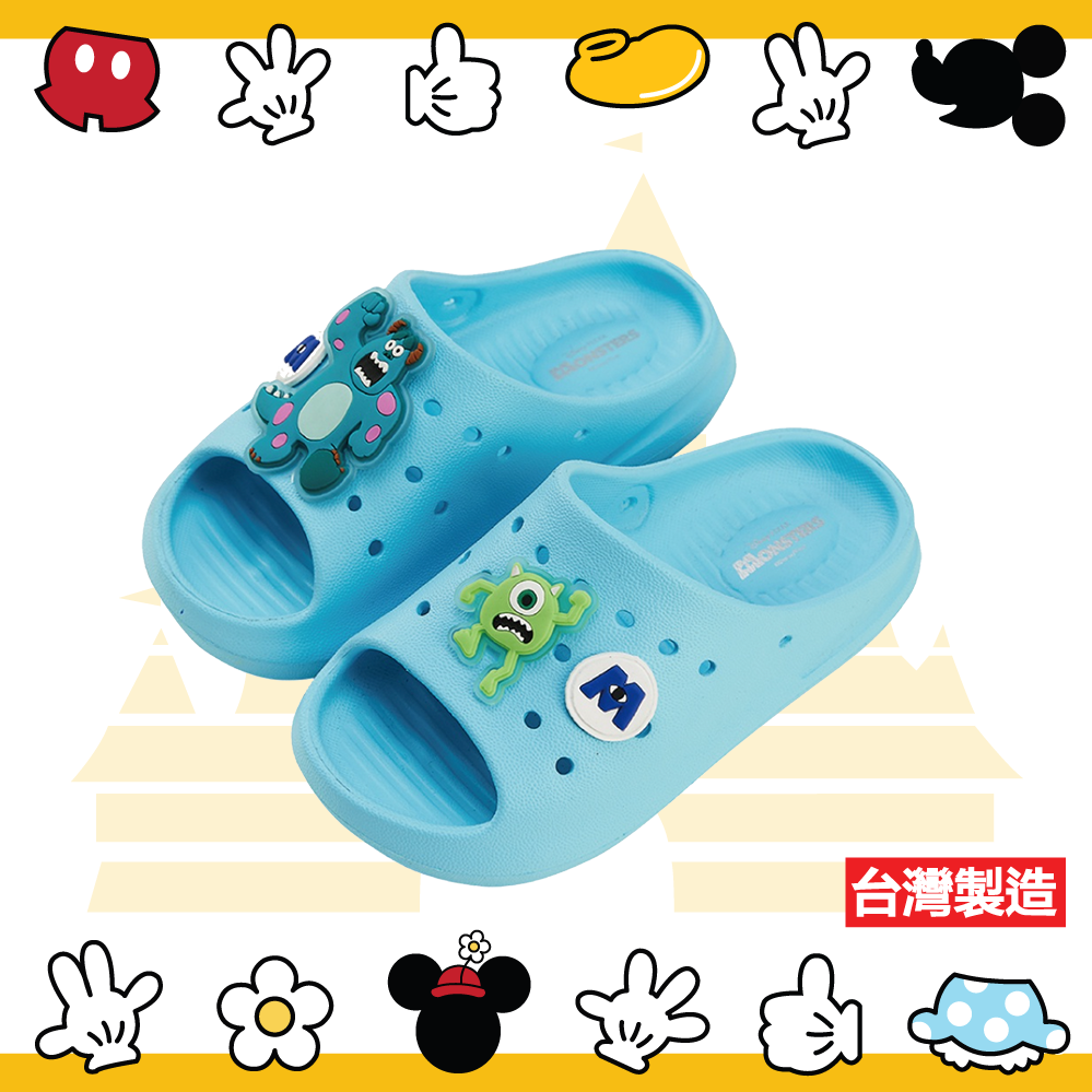 (17.20碼現貨)Disney防水小拖鞋(怪獸)