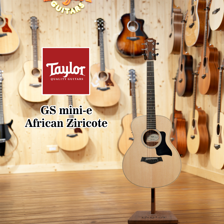 Taylor GS mini-e Africa Ziricote LTD 2022限定款 非洲黑柿木 ES-B拾音器