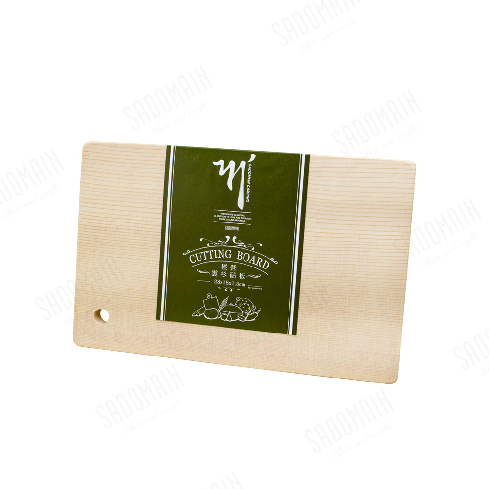 【SADOMAIN 仙德曼】 輕營雲杉砧板 WP6181