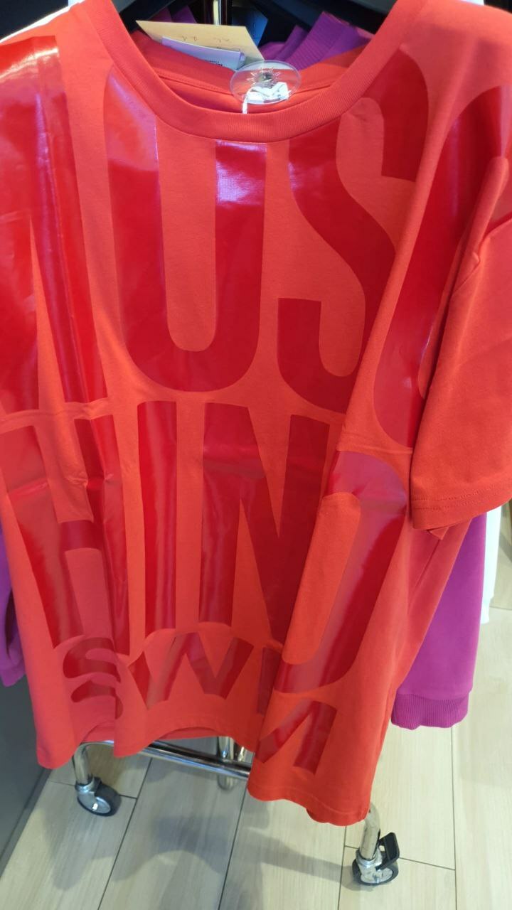 [S] MOSCHINO T-SHIRT RED, T1910-2813-0114 (SM142)