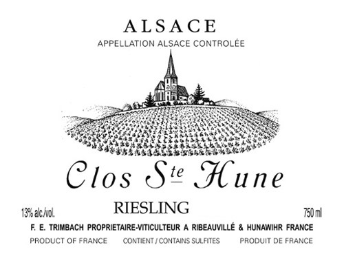 Trimbach Riesling Clos Sainte Hune Grand Cru 2019 (RP98)