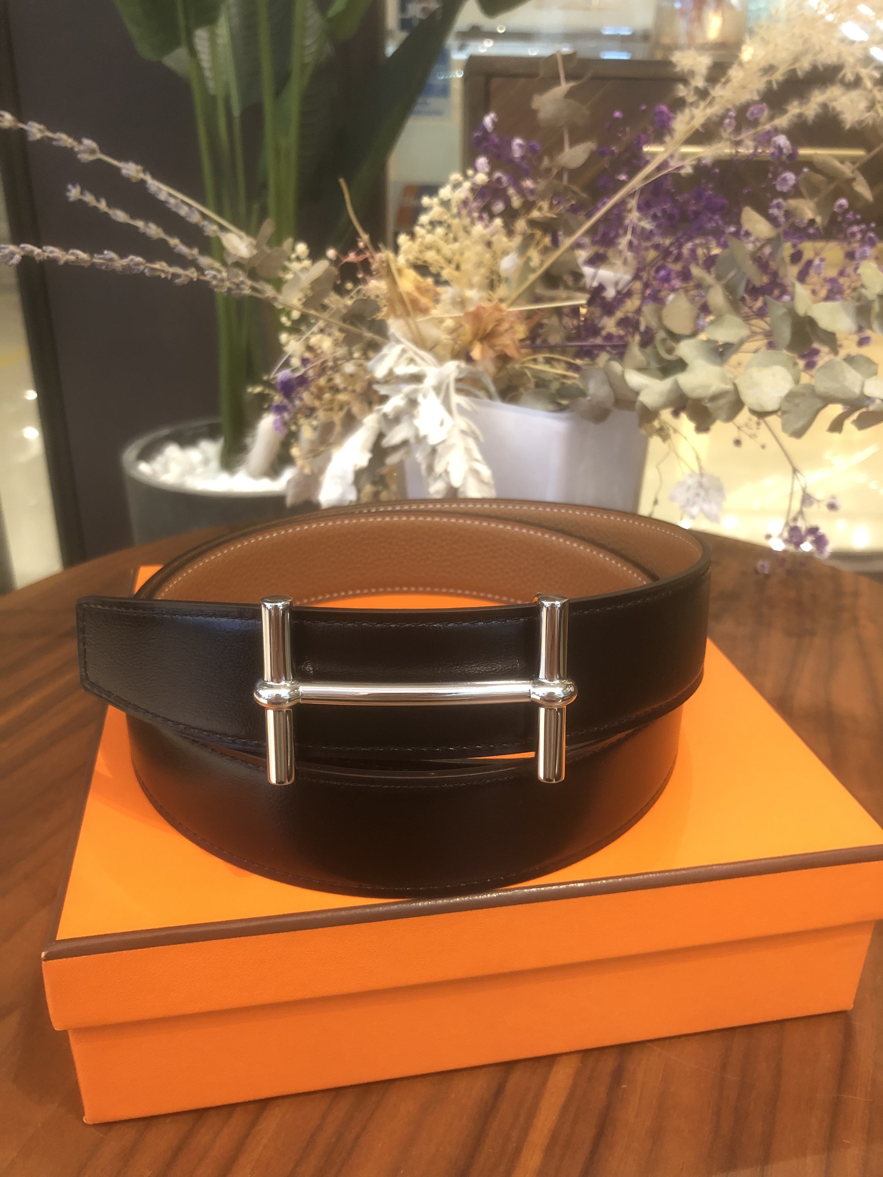 H d'ancre belt 32mm CK（可選擇皮帶顏色及長度）