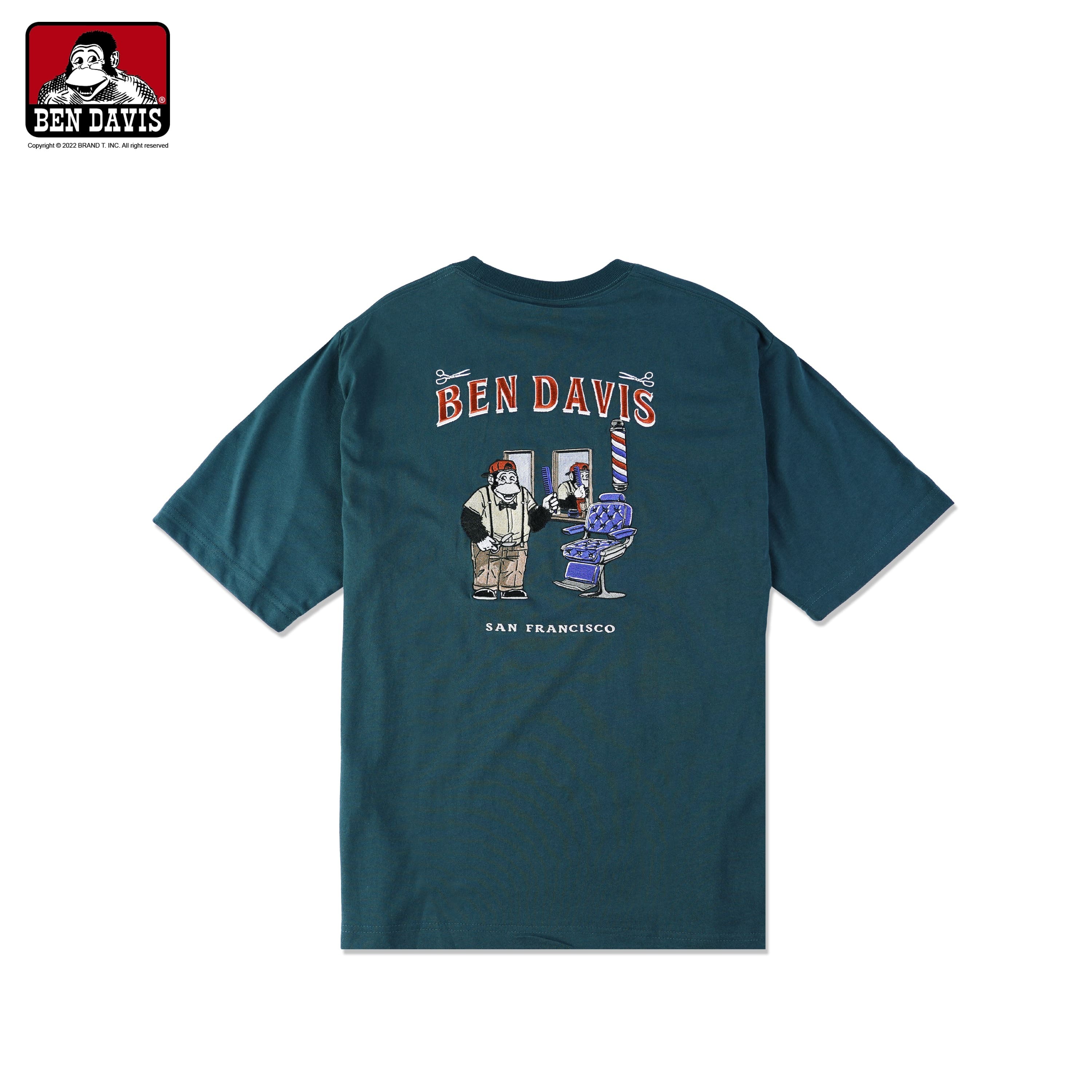 【 BEN DAVIS | 理髮廳猿人寬鬆短TEE - 3色 】