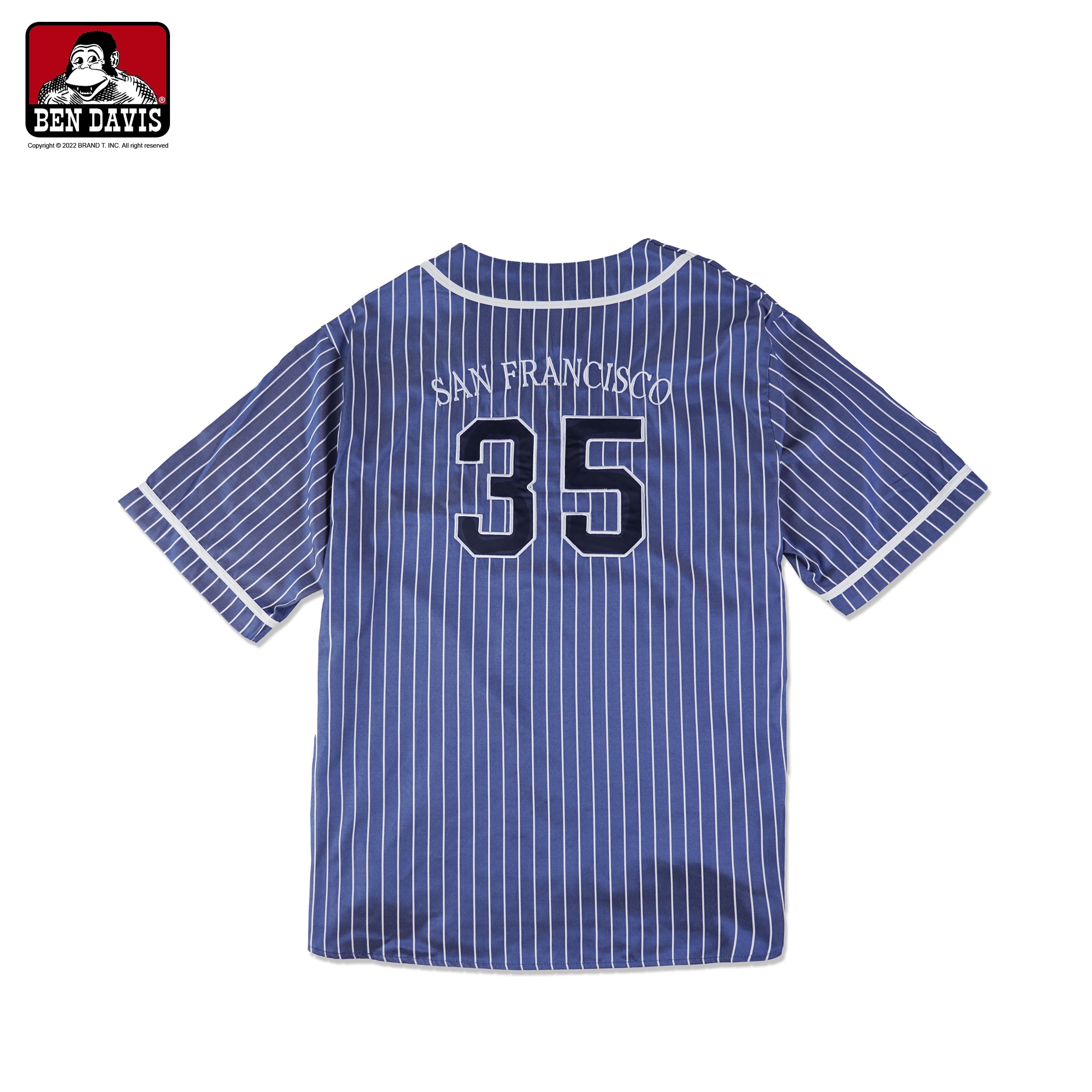 【 BEN DAVIS | 棒球短襯衫 - 2色 】