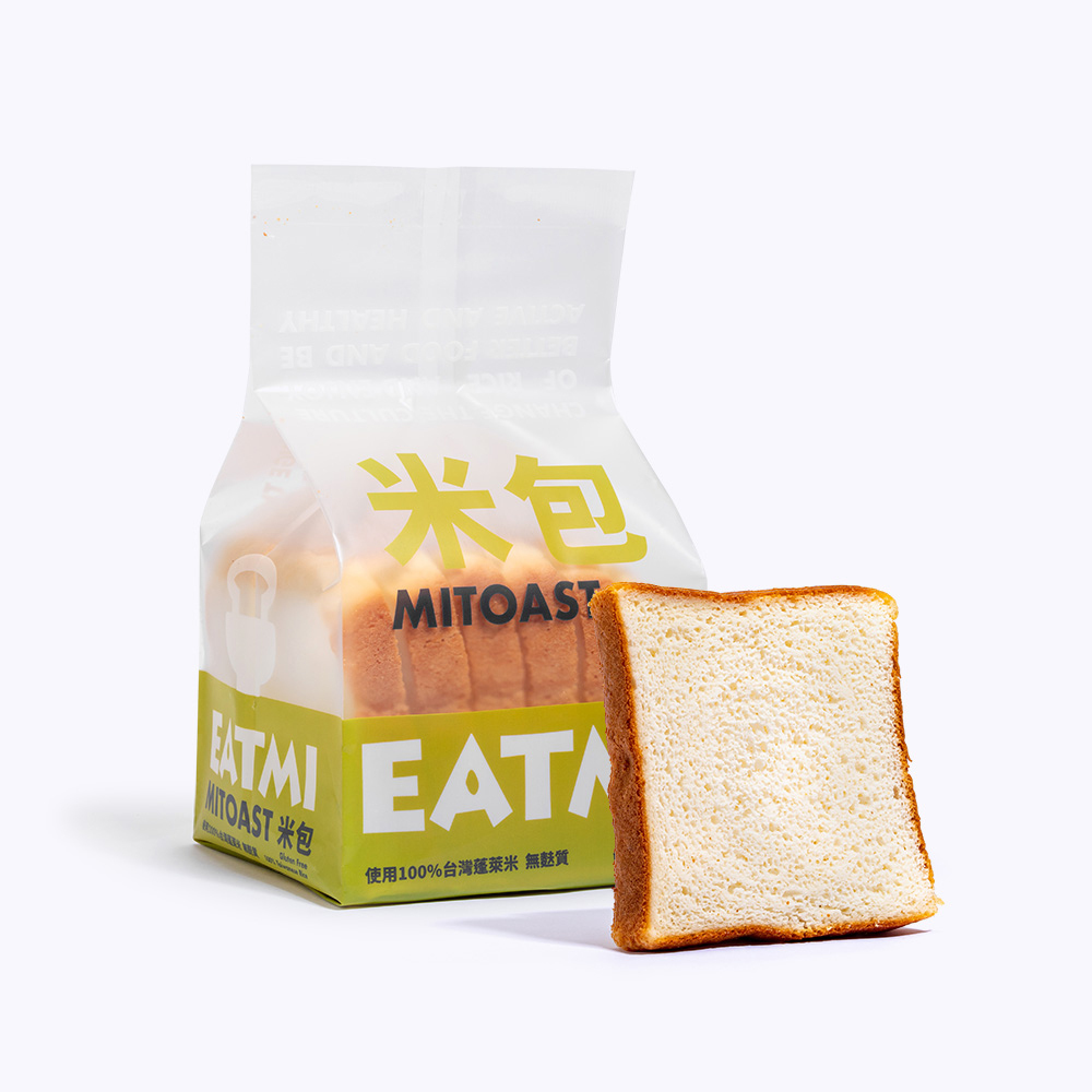 EATMI 奶素白米包(6片/袋)