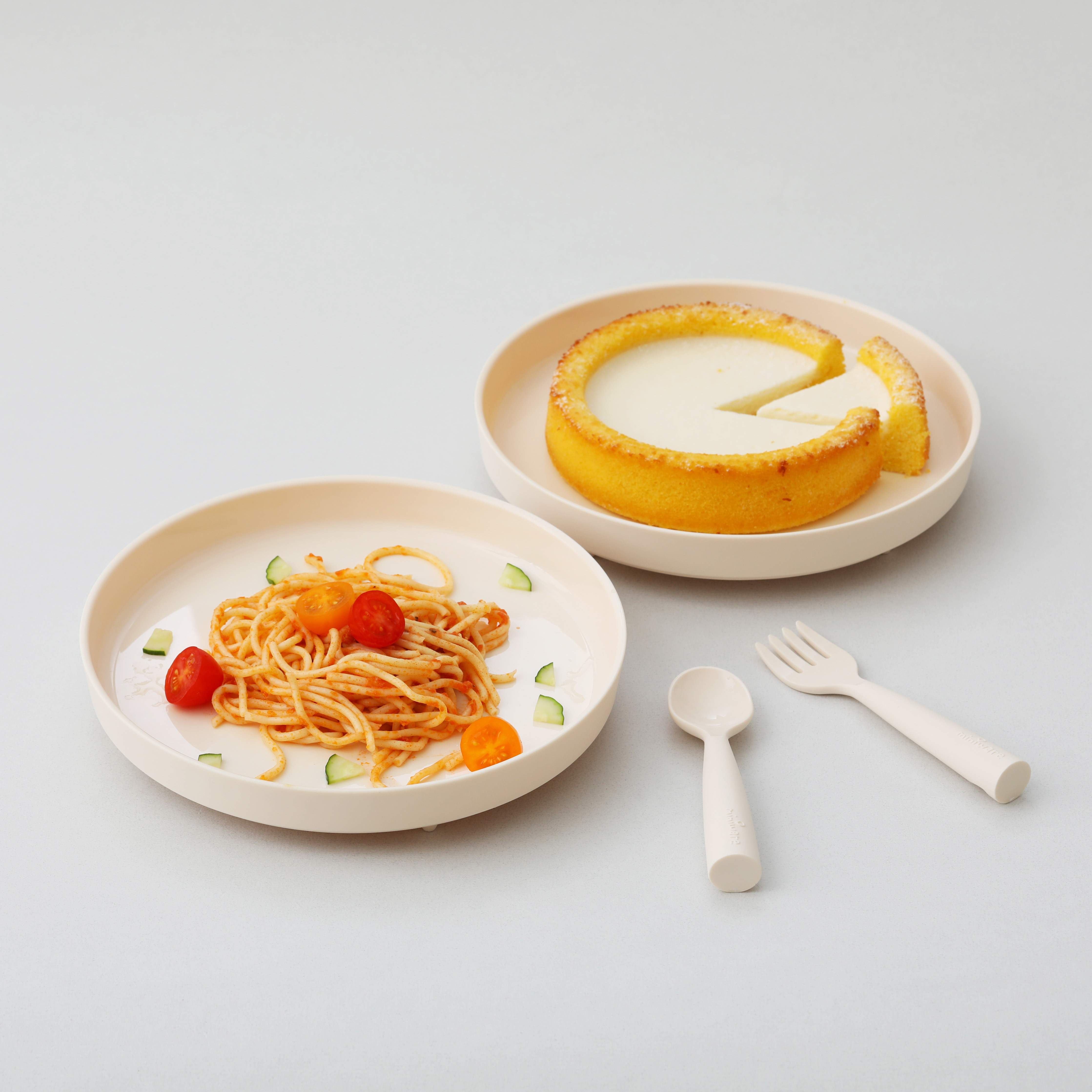 Sandwich Plate Set - Vanilla