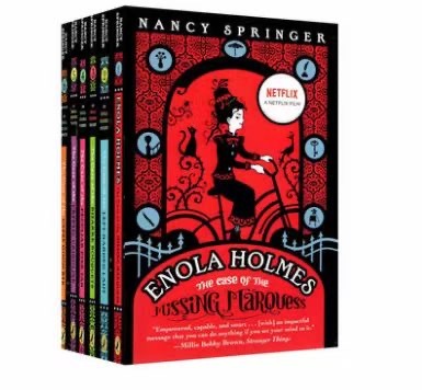 Enola Holmes 6 Books Mystery Series Set By Nancy Springer