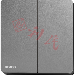 西門子 DELTA®arina 16AX 雙位雙控開關掣 (冰川白/玫瑰金/永恆灰/香檳金/型啞黑)