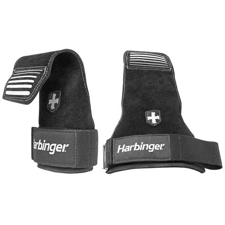 HARBINGER Lifting Grips, Black H3613