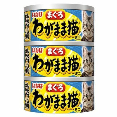 INABA Selfish Cat Tuna + White Soy (60gx3 Cans) IM-292
