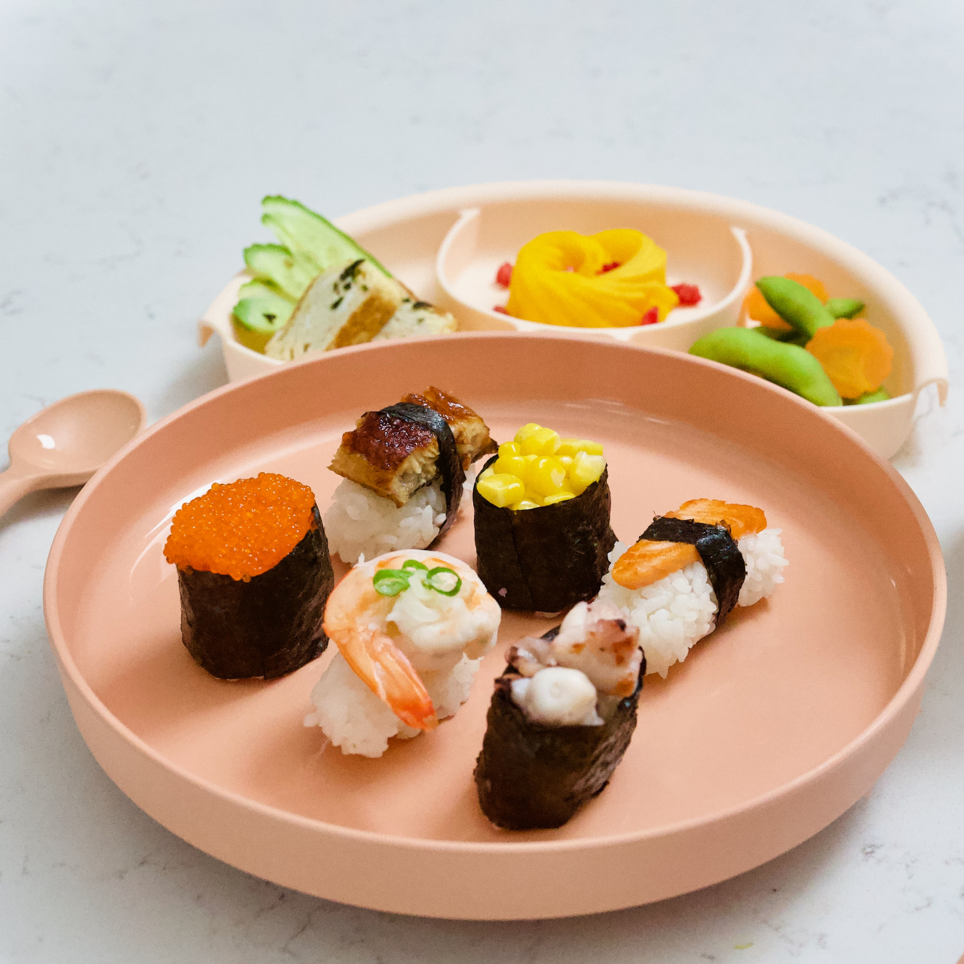 Sandwich Plate Set - Toffee