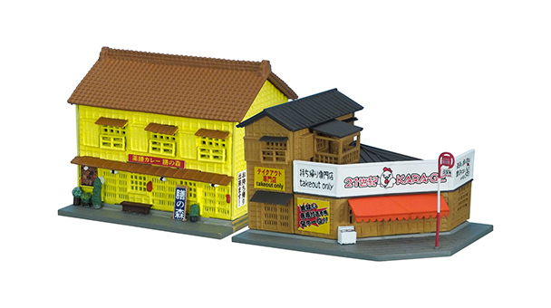 Takara Tomy Tomytec場景 - 111-4 Curry Shop - Deep-Fried Chicken Shop