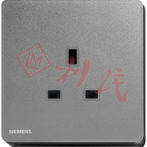 西門子 DELTA®arina 13A單位插座 (冰川白/玫瑰金/永恆灰/香檳金/型啞黑)