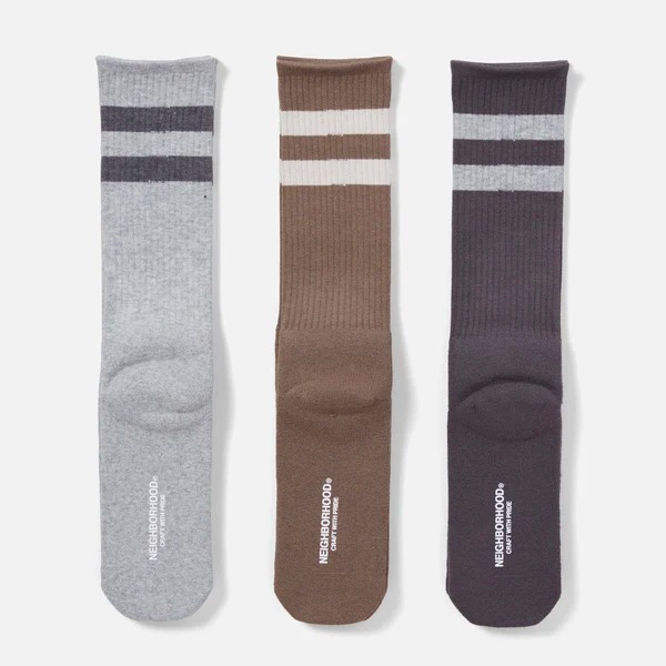 {現貨} Neighborhood SOCK（3 對裝)