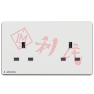 西門子 DELTA®arina 13A 雙位插座(冰川白/玫瑰金/永恆灰/香檳金/型啞黑)