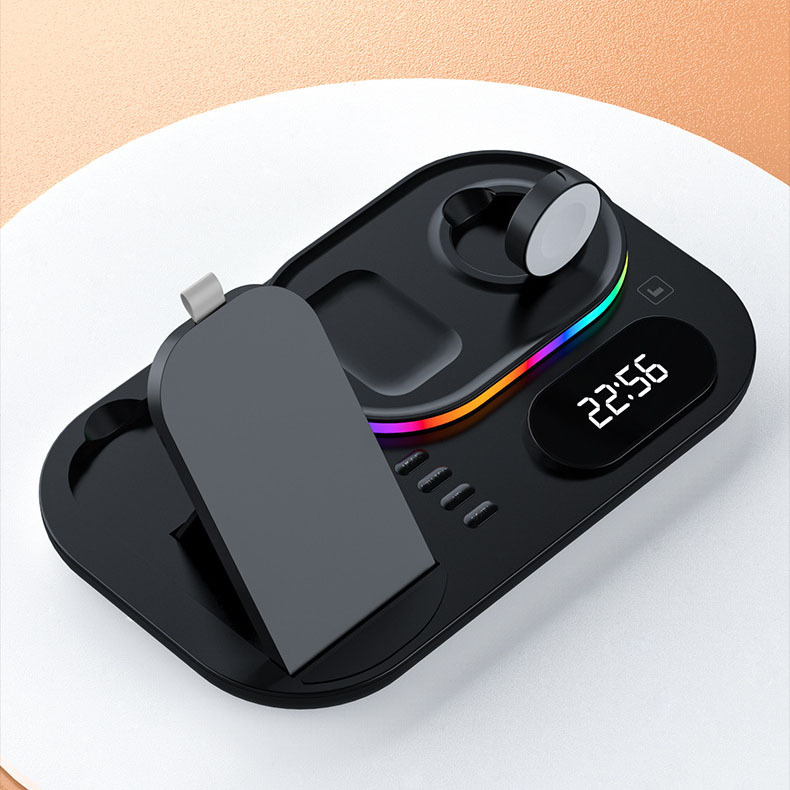 三合一無線充電器