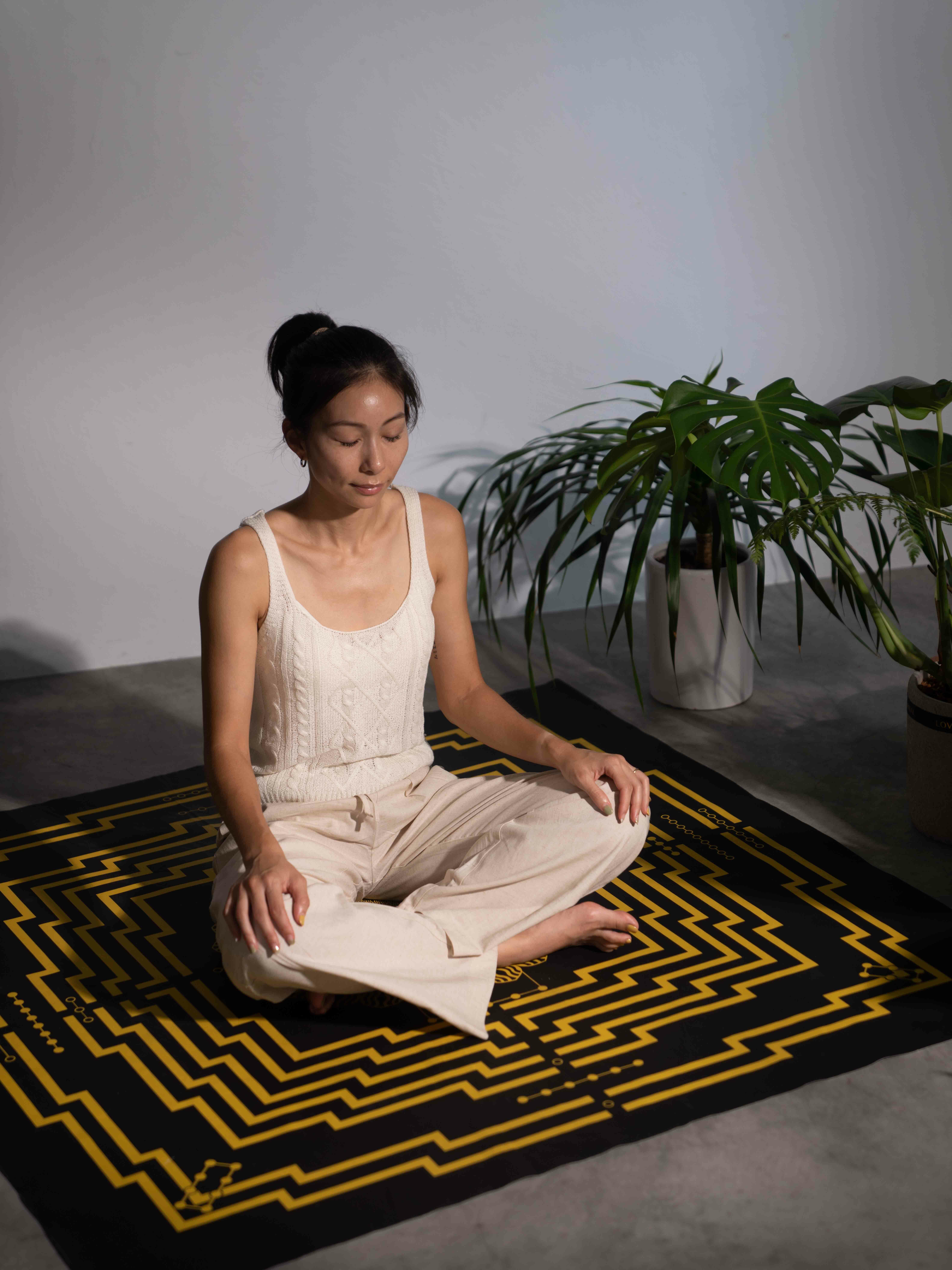 【Muni】壇城牟尼花畫布 135*135 cm