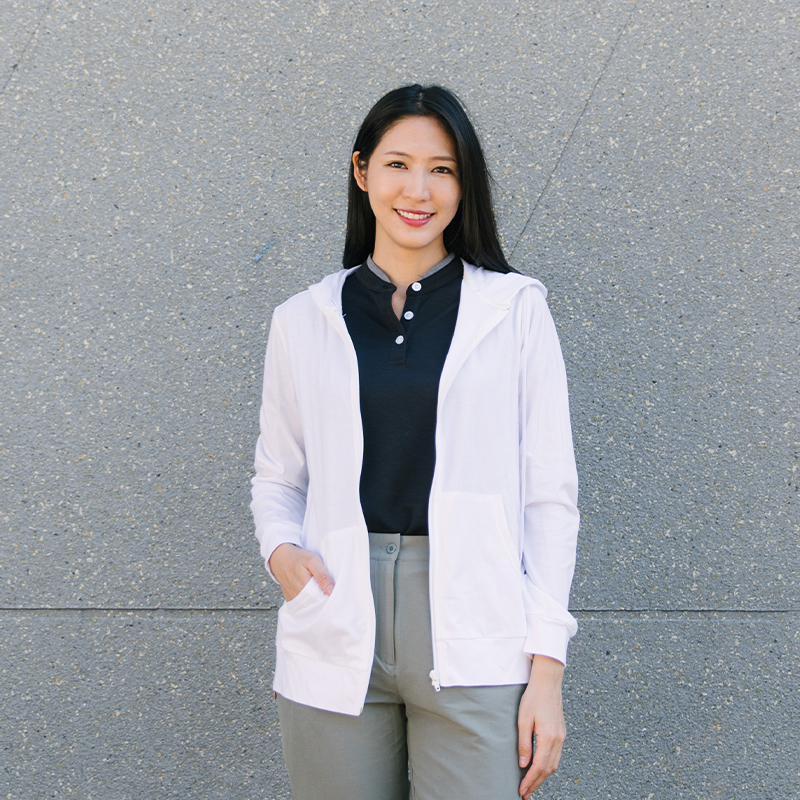 奇異涼感薄外套｜長效有感降溫、吸汗快乾與永久抗菌除臭的功效