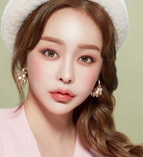 Lenstown Romantea Tokyo  每月拋棄彩妝隱形眼鏡｜每盒2片 ( Khaki Brown )