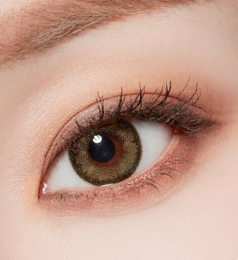 Lenstown Romantea Tokyo  每月拋棄彩妝隱形眼鏡｜每盒2片 ( Khaki Brown )