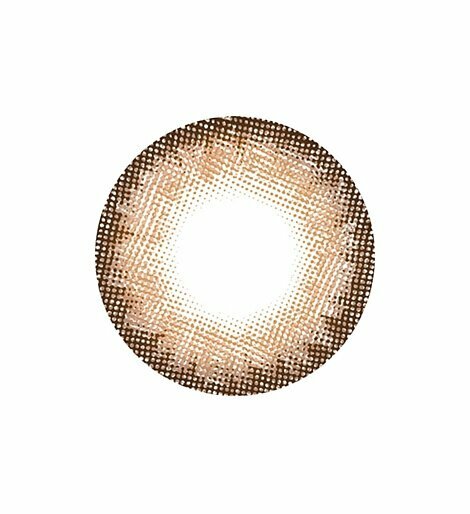 Lenstown Romantea Tokyo  每月拋棄彩妝隱形眼鏡｜每盒2片 ( Peach Brown )