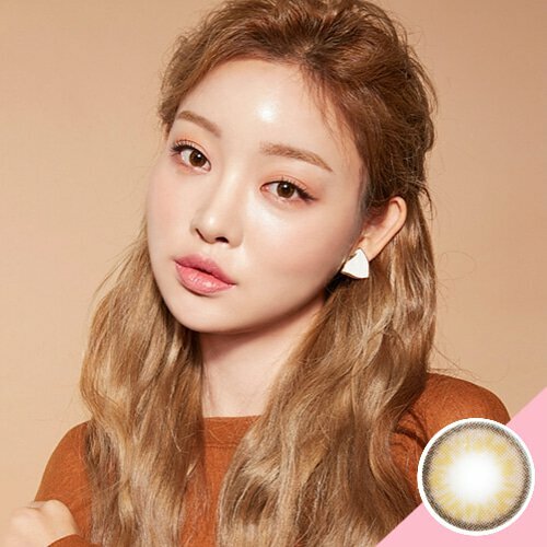 Lenstown Personal Eye Color 每月拋棄彩妝隱形眼鏡｜每盒2片 (  Warm Brown )