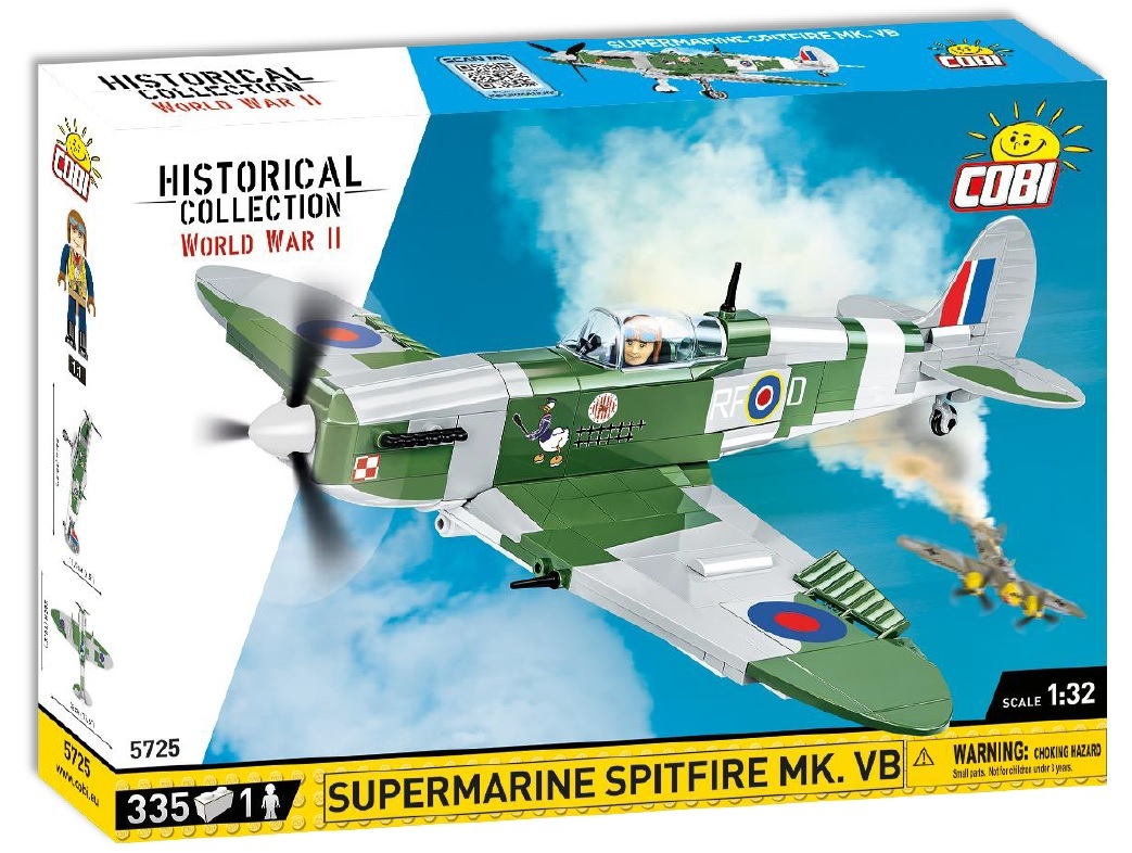 Cobi : 二戰飛機5725 超級海上噴火戰鬥機MK. VB (335pcs)