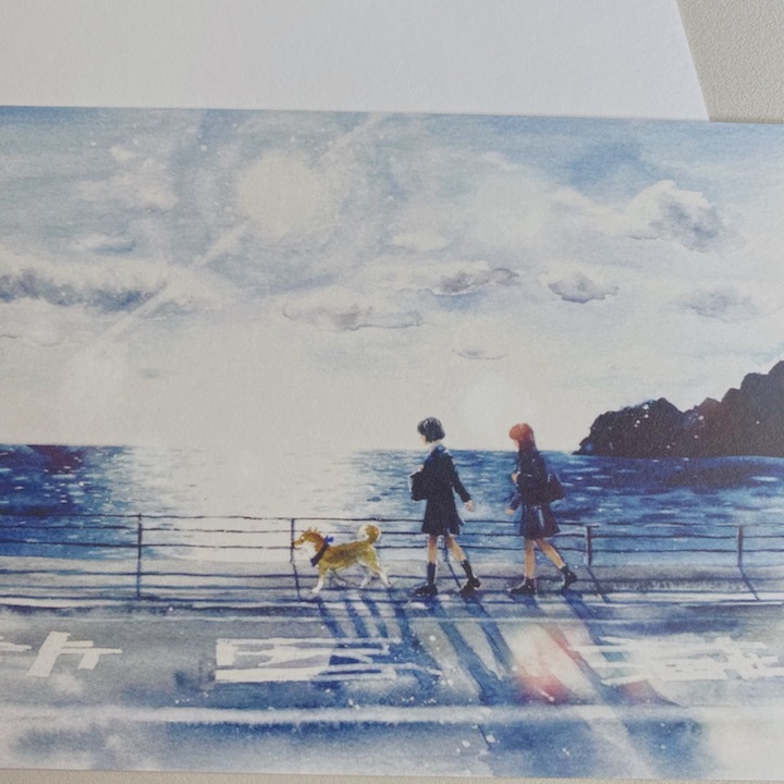 房総 旅行柴犬系列 明信片｜日本ACTIVE CORPORATION