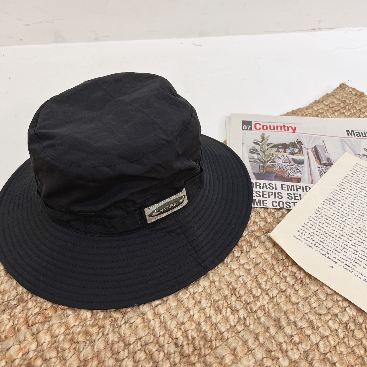 Natu戶外奔尼帽/單一色
