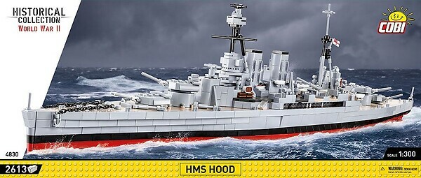 Cobi : WWII Ships 4830 HMS Hood (2620pcs)