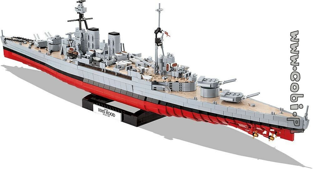 Cobi : WWII Ships 4830 HMS Hood (2620pcs)