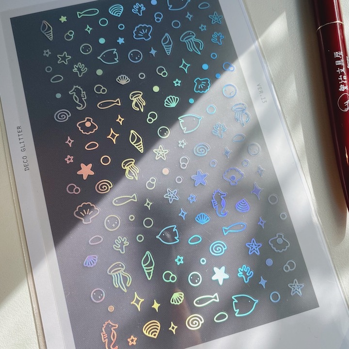 亮晶晶 日常系列手帳貼紙#1138｜韓國Suatelier
