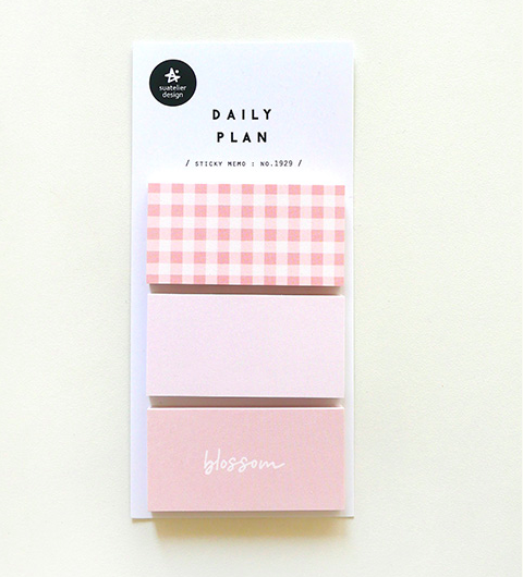 粉色的 150枚便利貼 memo #1929｜韓國Suatelier