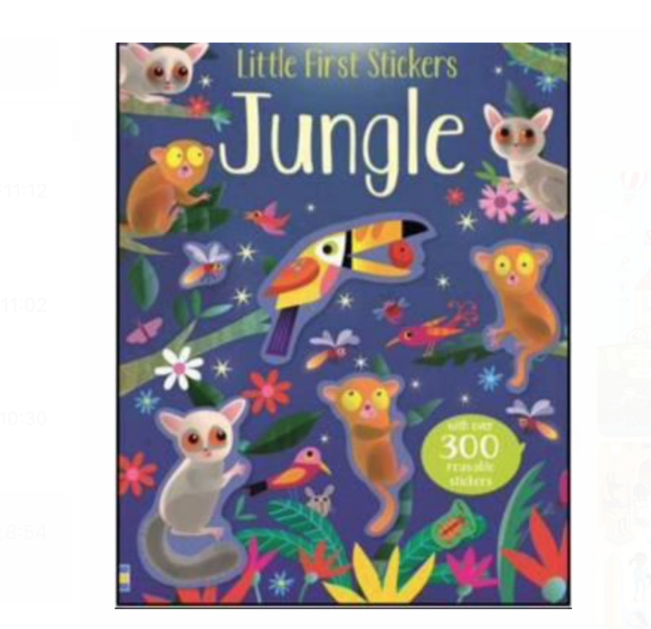 FIRST STICKER BOOKJungle