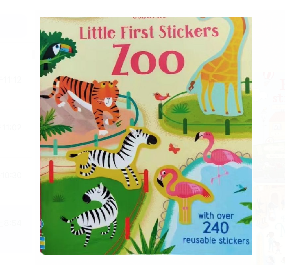 FIRST STICKER BOOKZoo