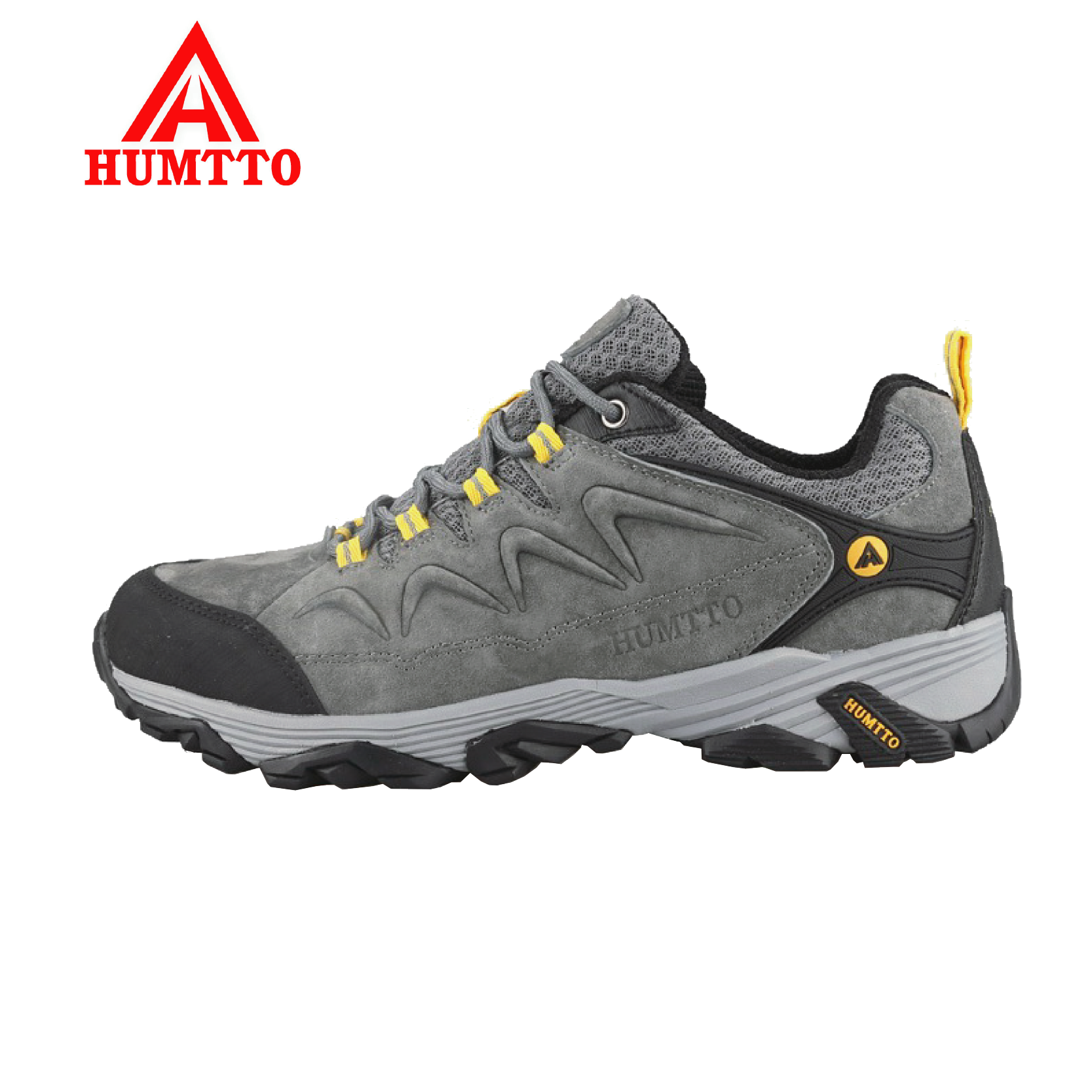 HUMTTO 悍途 男戶外健行鞋 黑/淺灰 休閒/戶外/登山/健行鞋 31PHT15203