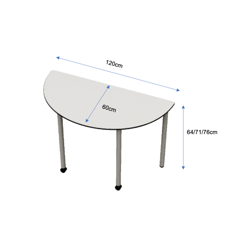 Avanti - Flexus Semi-Circle Table
