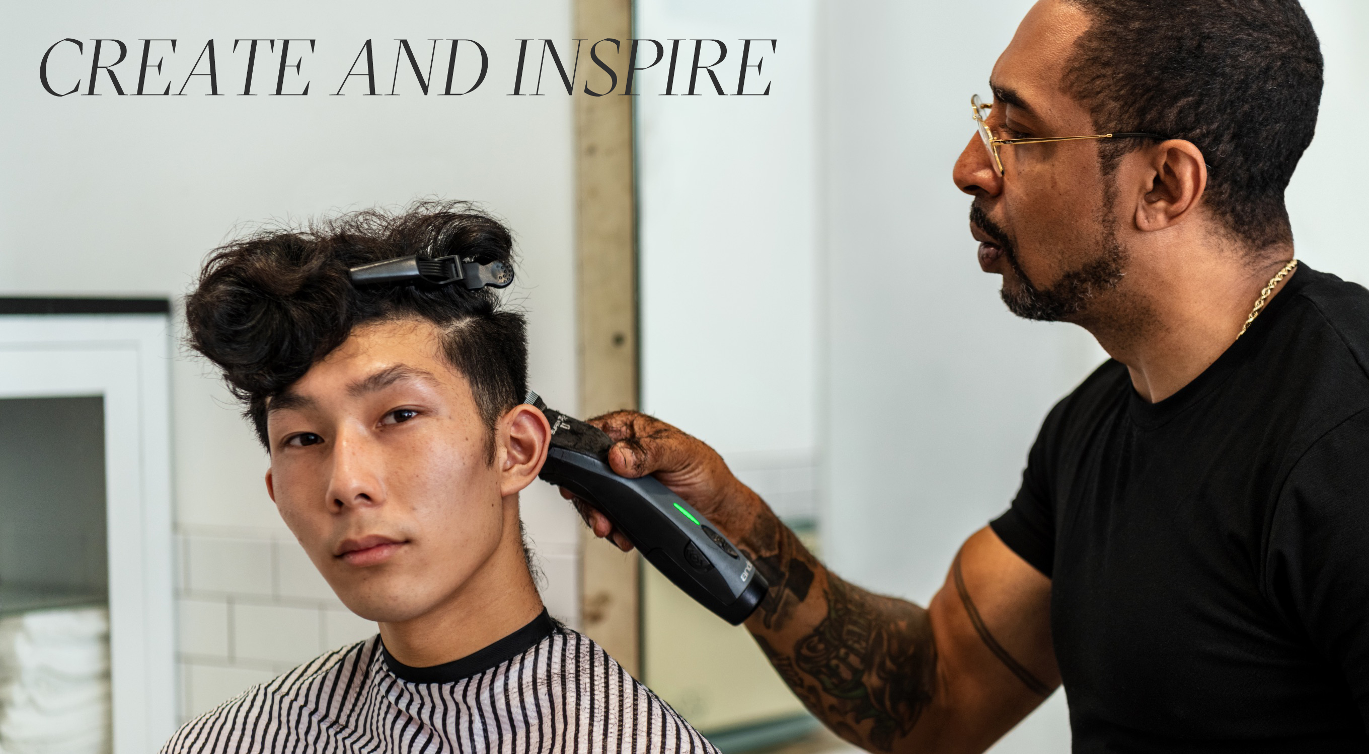 CREATE AND INSPIRE,理髮師故事,創造與啟發,理髮師