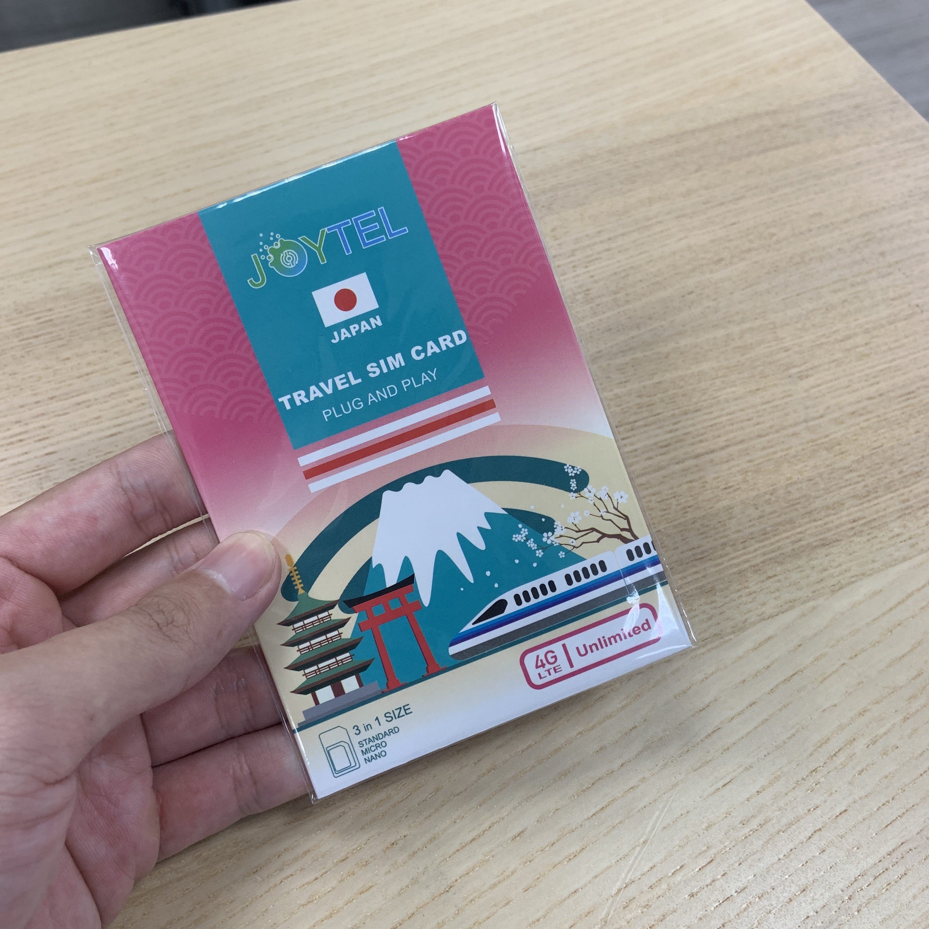 JOYTEL的日本JOY金卡。