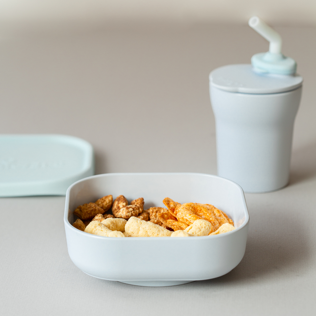 Snack Bowl Set - Aqua/Aqua