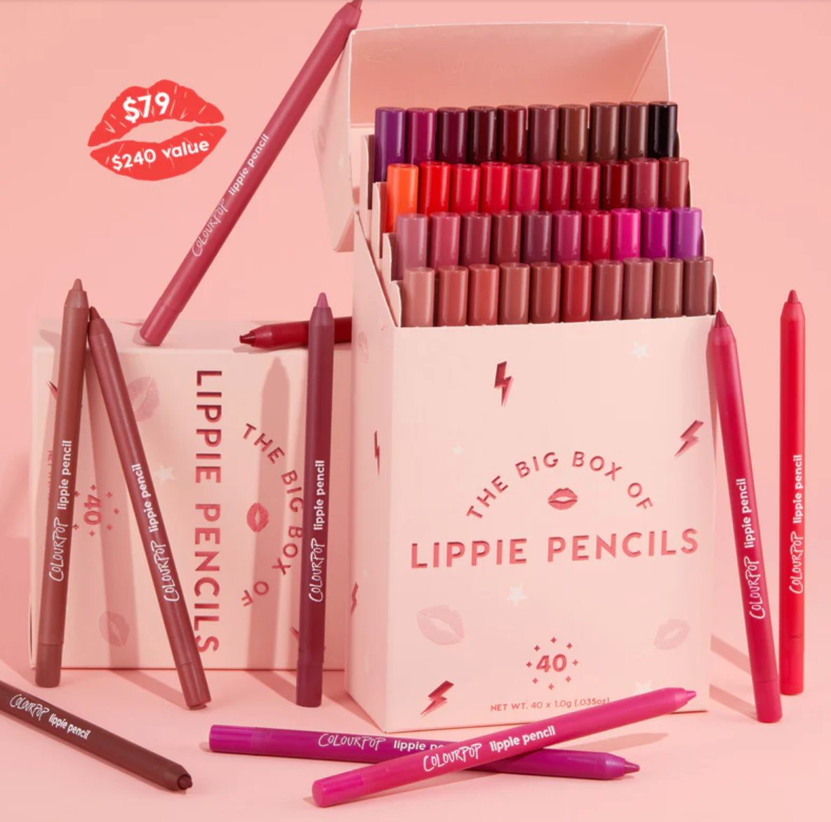 Colourpop The Big Box Of Lippie Pencils