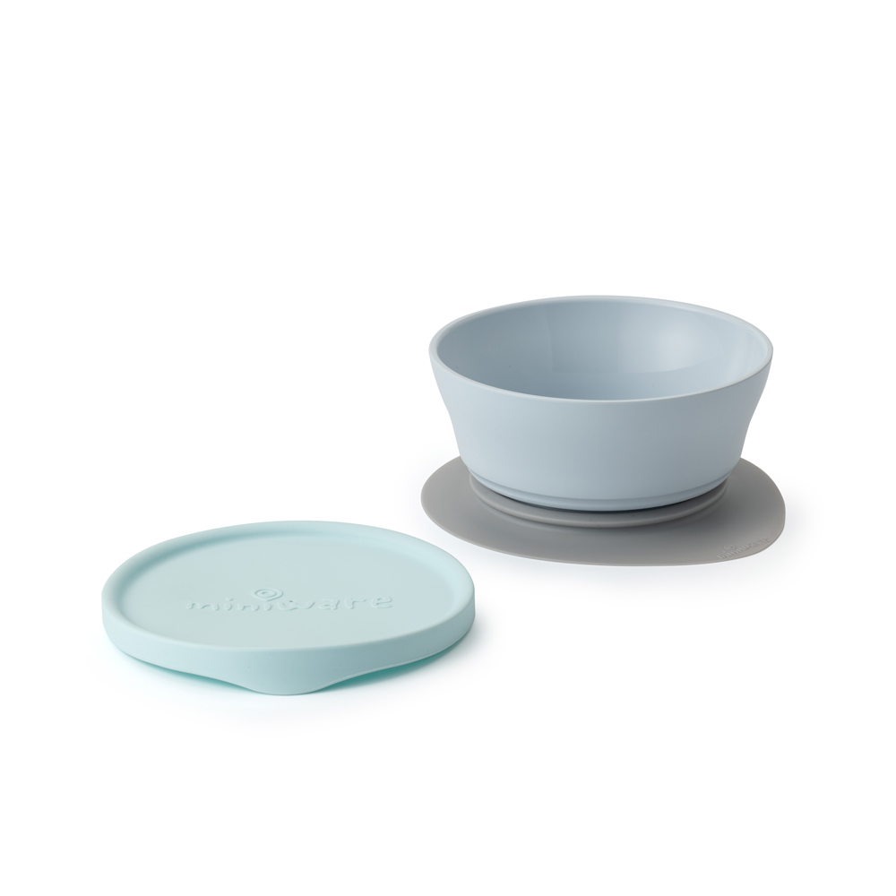 Miniware Cereal Bowl Set - Aqua/Aqua
