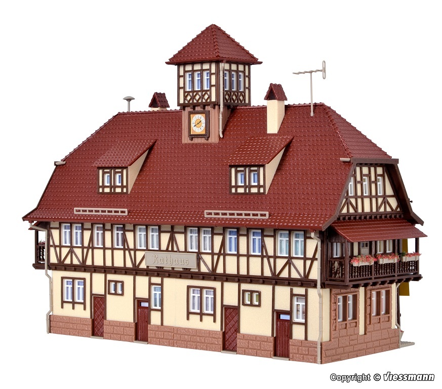 Vollmer 43690 HO scale, City hall Furstenberg .kit