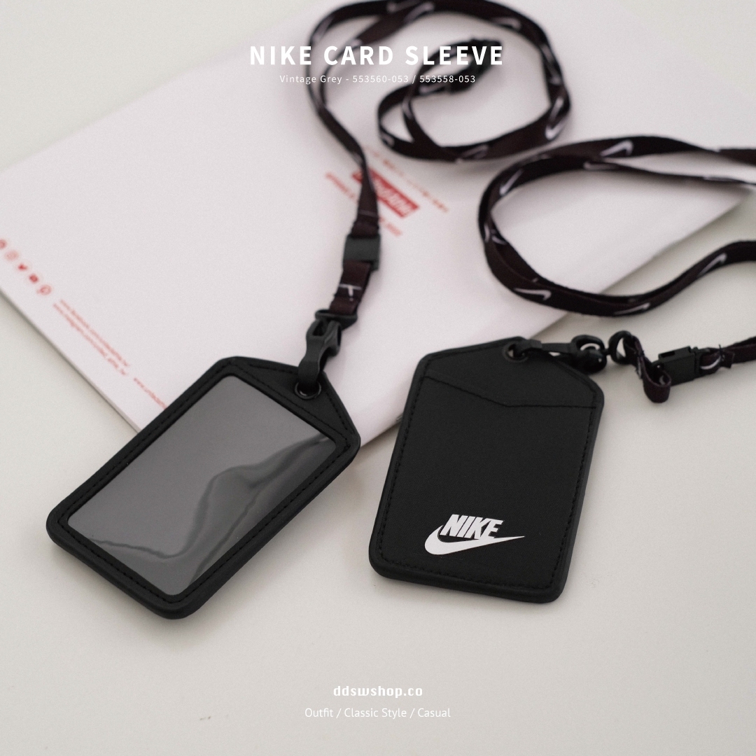 Nike ID Lanyard 識別證吊牌 名牌掛繩 證件套 DC3632-091